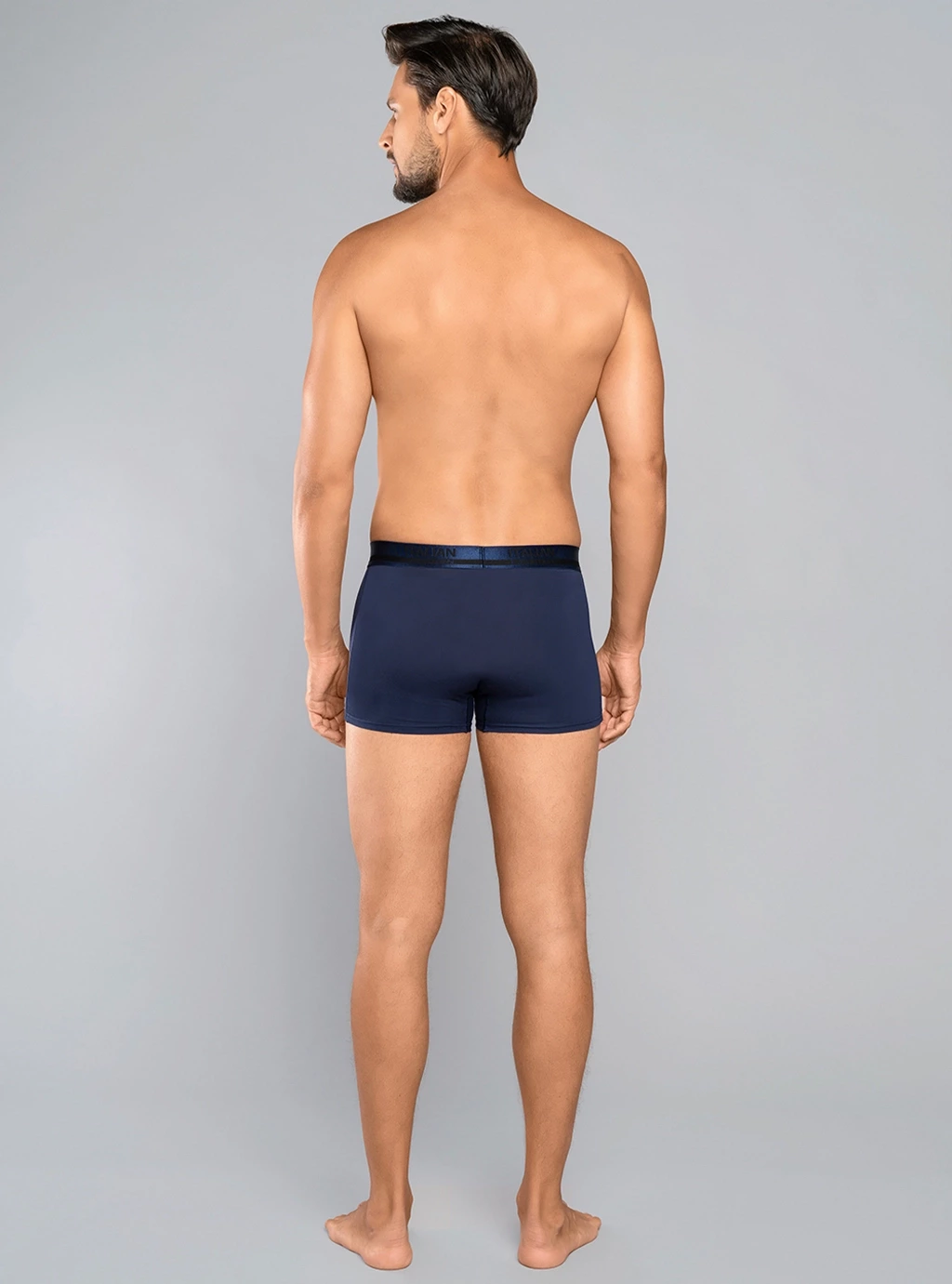  Umberto Boxershorts Marineblau