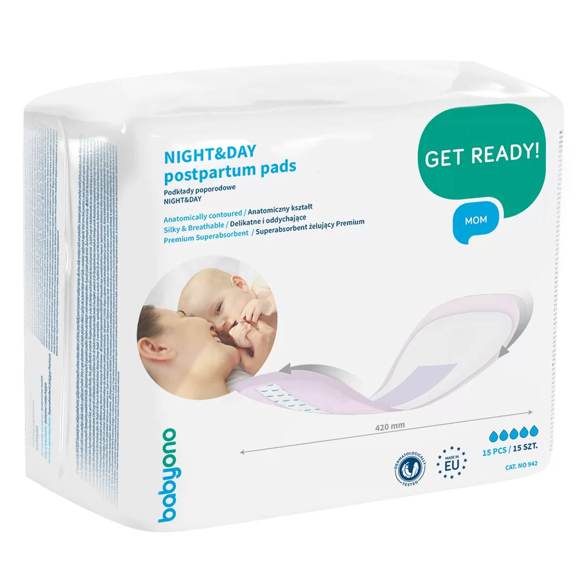 Mutterschaft postpartum hygiene pads Night&Day