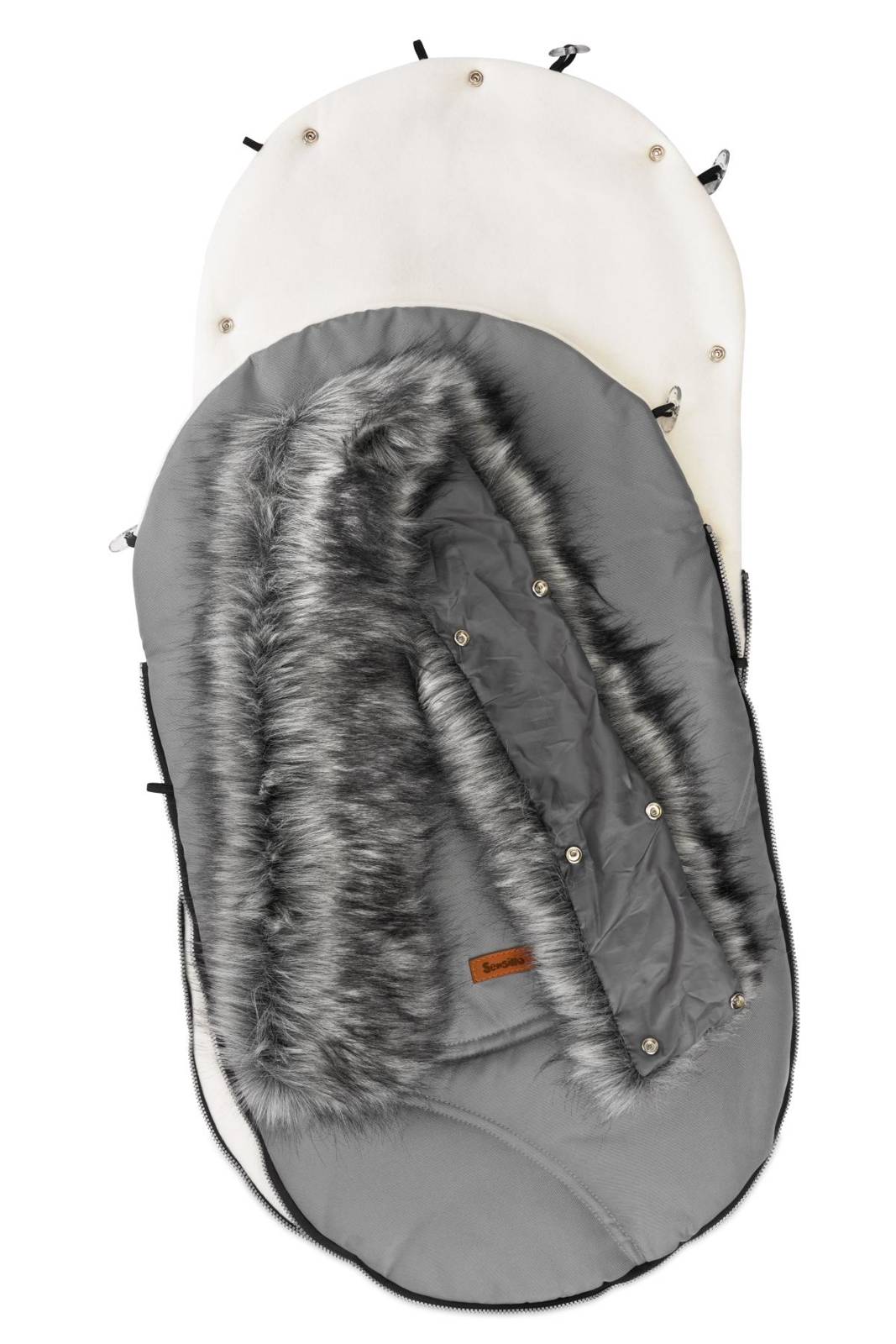 Sensillo Kinderwagen Schlafsack Eskimo Polar- Grey