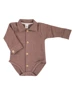  DR Bamboo Musselin-Baby-Shirt – Choco