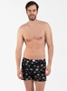  Zermat Herren-Boxershorts, bedruckt