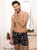  Zermat Herren-Boxershorts, bedruckt