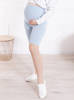 1/3 Umstandsleggings kurz hose - Baby Blue