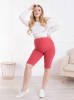 1/3 Umstandsleggings kurz hose - Karmin