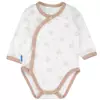 Baby-Body + Strampler-Set - Beiger Teddybär