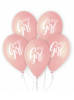 Balony Oh Baby Girl Pastele - Dziewczynka