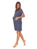 Doctor Nap Koszula ciążowa 9504- Blue