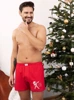 Rote Herren-Boxershorts von Kras