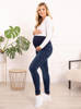 Spodnie Jeansowe ciążowe Mollis Dark Blue