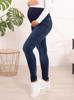 Spodnie Jeansowe ciążowe Mollis Dark Blue
