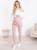 Kurze umstandsleggings 3/4 schmutziges rosa