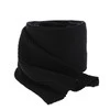 Schlauchschal Damen 100% extrafeine Merinowolle Schwarz Jessica