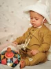  Natürliches Waffel-Baby-Sweatshirt – Kamel