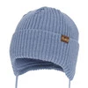 Wintermütze Jungen, , mit Merinowolle, blau, Puser