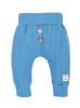  Natürliche Waffel-Babyhose – Denim