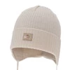 Herbst und Frühlingsmütze für Mädchen, beige, mit Baumwolle, Tindra