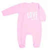 Baby-Schlafanzug LOVE MY DADDY - rosa