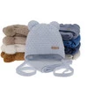 Winterset Jungen: Winterset Jungen: Mütze und Schal mit zwei Bommeln Light Blau Franki