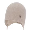 Herbst und Frühlingsmütze für Jungen, beige, mit Merinowolle und Kaschmir, gebunden, Tono