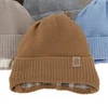 Wintermütze Jungen mit Merinowolle Beige Darsi