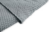 Babydecke mit Kapuze Graphit - Sensillo