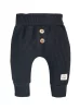  Natürliche Waffel-Babyhose – Schwarz