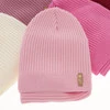 Herbst und Frühlingsset Mädchen: Mütze und Schlauchschal 100% extrafeine Merinowolle Rosa Chelsie
