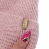Wintermütze Damen, rosa, mit Merinowolle, Tahoe