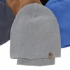 Herbst und Frühlingsset Jungen: Mütze und Schlauchschal, mit Baumwolle, blau, Lucer