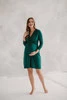  Umstands- und Stillkleid Loop, 7/8-Ärmel, flaschengrün