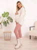 Umstandsleggings - Rosa