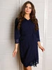 Umstandsbademantel GRACE -  Marineblau