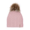 Wintermütze Damen mit Bommel Rosa Xena