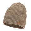 Wintermütze Damen, braun, mit Merinowolle Shila