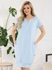 Stillhemd Sunny Midi - Baby Blue