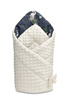 Minky Babyhörnchen –  Kranich Marineblau