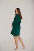  Umstands- und Stillkleid Loop, 7/8-Ärmel, flaschengrün
