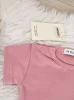 Body Kurzarmshirt für Babys – Farbe Cherry Shake