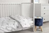 Babybettwäsche 100x135 weißer Löwenzahn - Sensillo