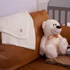 Baby und Kinder Decke aus 100% Bambus-Fasern Senffarben Misio