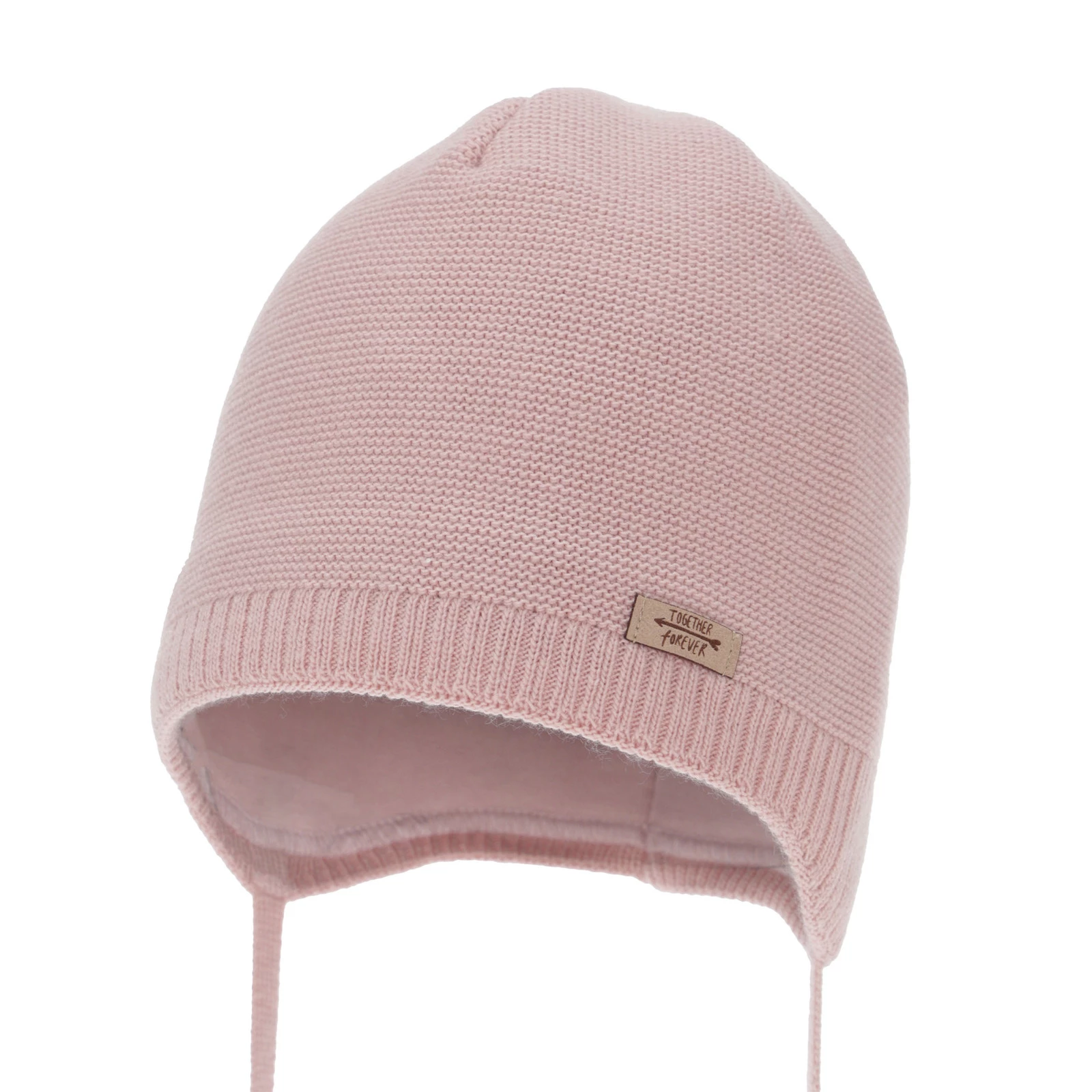 Herbst und Frühlingsmütze für Mädchen, rosa, wiązana, Svenja