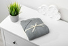 Babydecke mit Kapuze Graphit - Sensillo