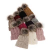 Wintermütze Damen mit Bommel Camel Omega