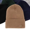 Herbst und Frühlingsset Jungen: Mütze und Schlauchschal 100% extrafeine Merinowolle Navy Blau Intro