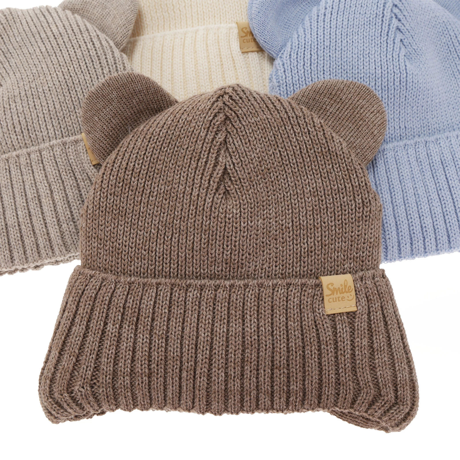 Wintermütze Jungen mit Merinowolle Navy Blau Shedon