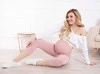 Kurze umstandsleggings 3/4 schmutziges rosa