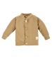  Natürliches Waffel-Baby-Sweatshirt – Kamel