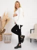 Gerippte Umstandsleggings Paris - Schwarz