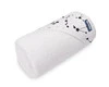 Baby Handtuch Krepp Weiß 100x100 cm - Sensillo