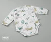 Body Niemowlęce kopertowe basic- Szare